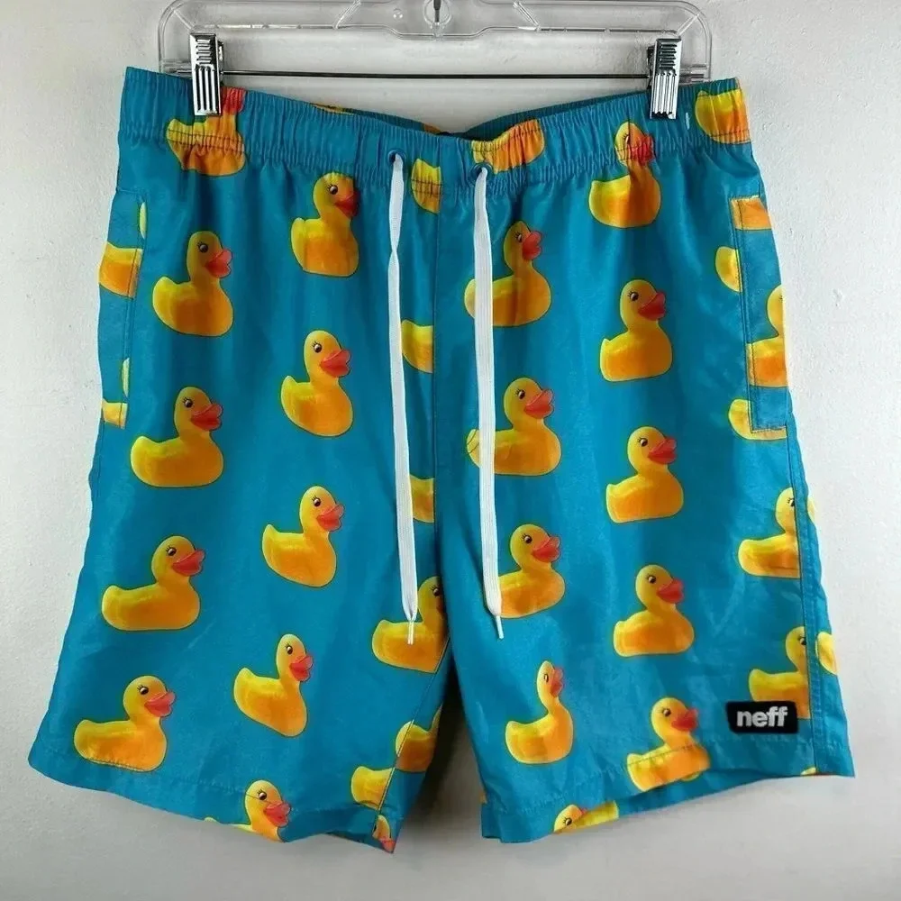 Neff ducky shorts Sz M